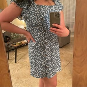 Ditsy Floral Mini Dress